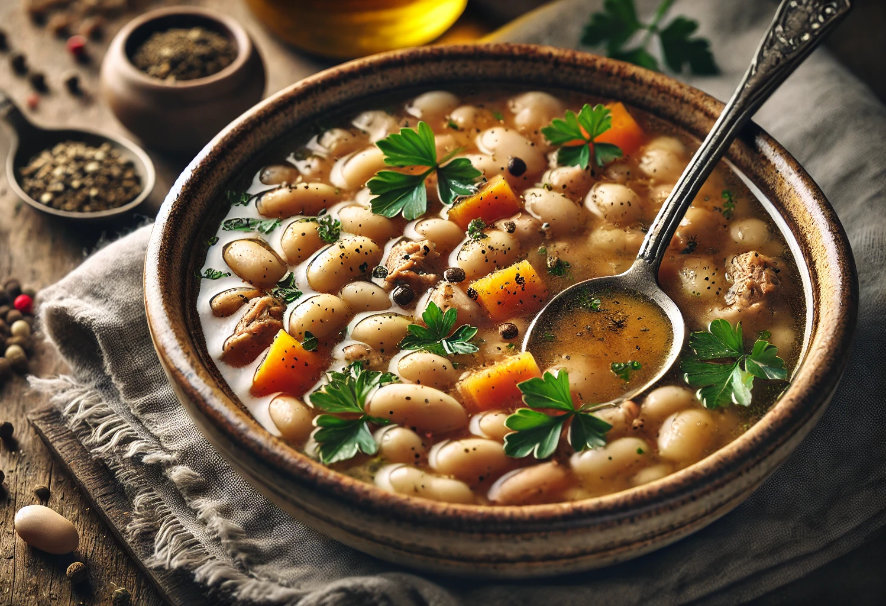 Ricetta per una zuppa tradizionale corsa